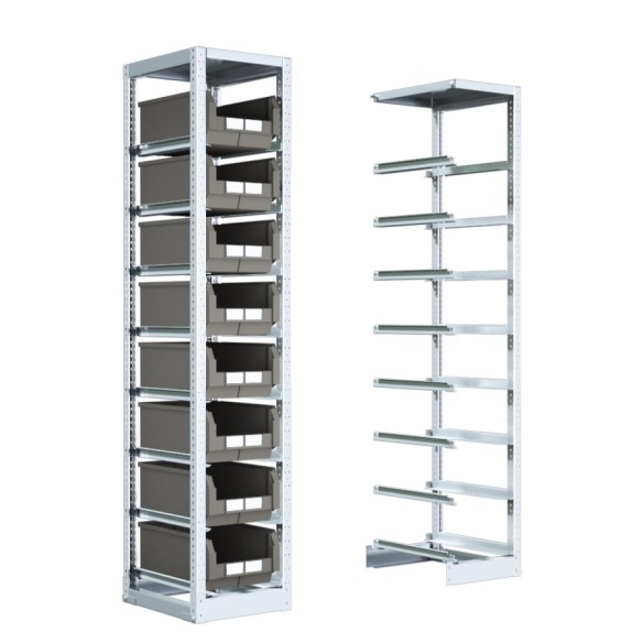 Scaffale Porta Bocche di Lupo Profondità 500mm 200