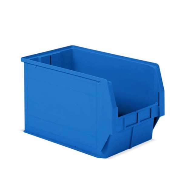 Contenitori a Bocca di Lupo Blu Sovrapponibili e Componibili Qualità Professionale Pronta Consegna