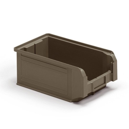 Contenitori a Bocca di Lupo Grigio Scuro Replast R