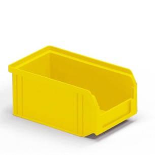 Contenitori a Bocca di Lupo Giallo Sovrapponibili 