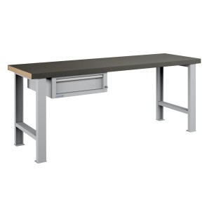 BANCO LAVORO 1 CASSETTO PROFESSIONALE 2000 x 750 mm portata 400 KG. 2