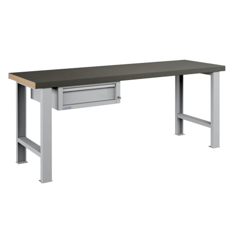 BANCO LAVORO 1 CASSETTO PROFESSIONALE 2000 x 750 mm portata 400 KG.