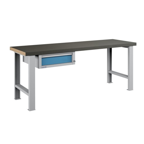 BANCO LAVORO 1 CASSETTO PROFESSIONALE 2000 x 750 mm portata 400 KG.