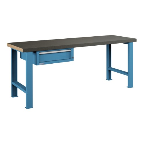BANCO LAVORO 1 CASSETTO PROFESSIONALE 2000 x 750 mm portata 400 KG.
