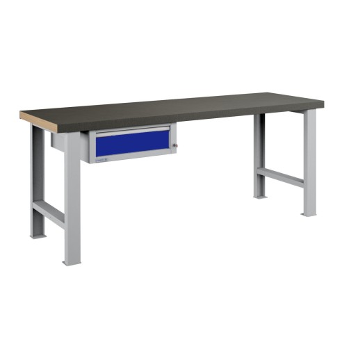 BANCO LAVORO 1 CASSETTO PROFESSIONALE 2000 x 750 mm portata 400 KG.