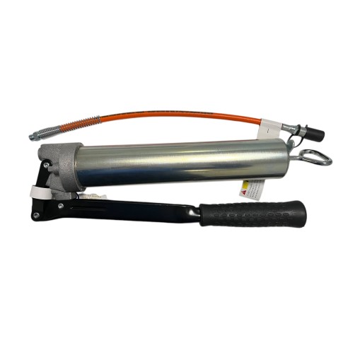 Pompa Ingrassatore a leva manuale PB MAC53 per cartuccia Ø 53 mm con tubo e gancio