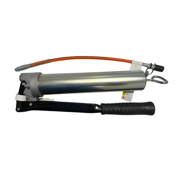 Pompa Ingrassatore a leva manuale PB MAC53 per cartuccia Ø 53 mm con tubo e gancio