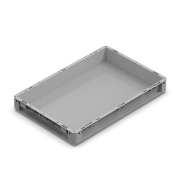 Cassetta NEXIT NX6408A5101 600 x 400 x 75h mm Sovrapponibile Impilabile in Pronta Consegna