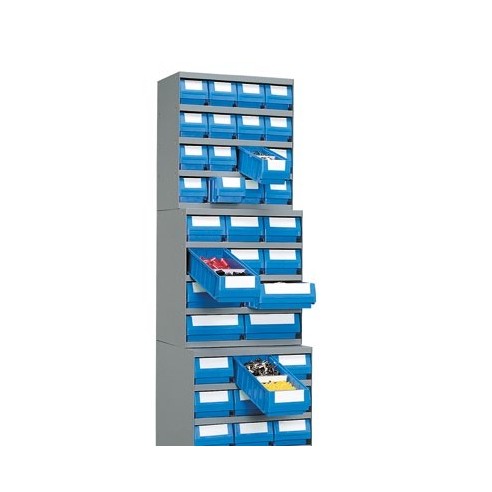 Scaffale RK-BOX profondità 400mm con 16 contenitor