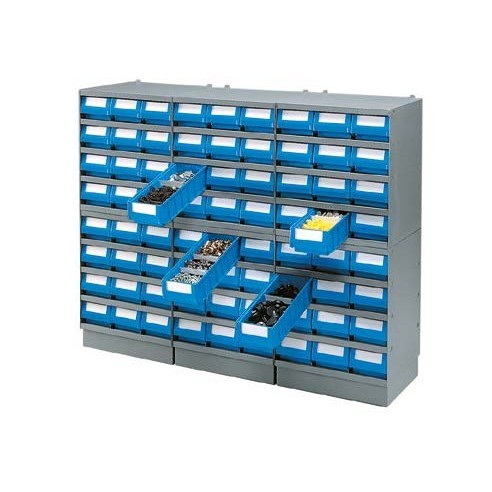 Scaffale RK-BOX profondità 400mm con 16 contenitor