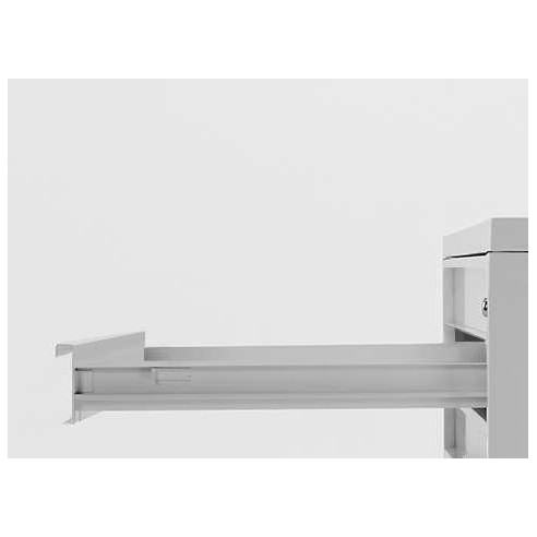 Cassettiera PRO XL A1 8 Cassetti Altezza Maggiorata 12cm Porta Disegni Reperti Bianco CAM orizzontale cm 116x75,5x124.5h
