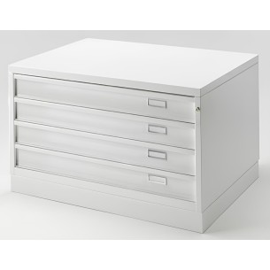 Cassettiera ECO XL A1 4 Cassetti Altezza Maggiorat