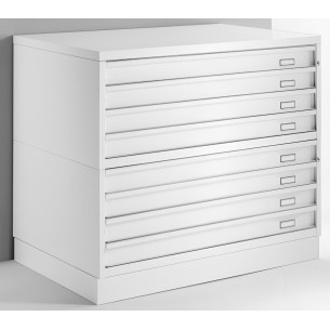 Cassettiera ECO XL A1 8 Cassetti Altezza Maggiorat