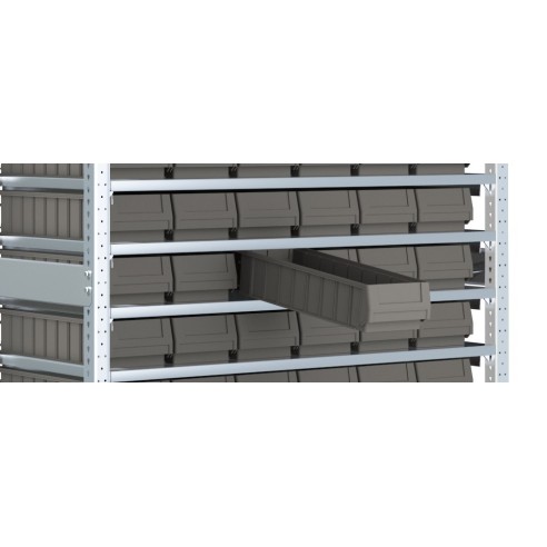 Scaffale Porta Minuteria profondità 625mm compreso di 86 contenitori RK - 1100x625x1997mm uso professionale