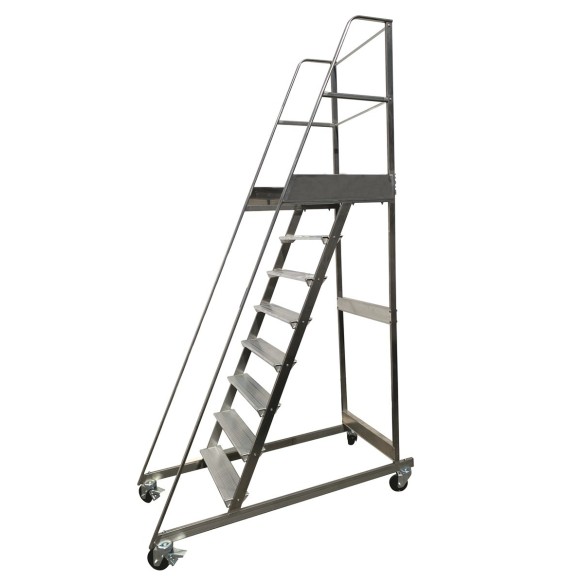 Scala Palchetto Castello SLIM 70cm Acciaio INOX da