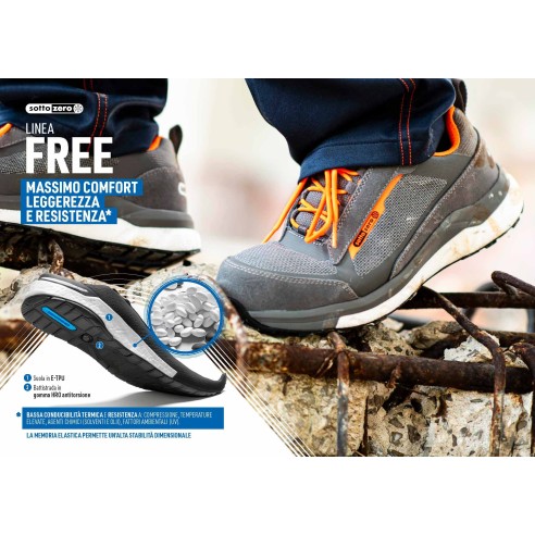 Scarpe Antinfortunistiche Sottozero SHUTTLE Grigio