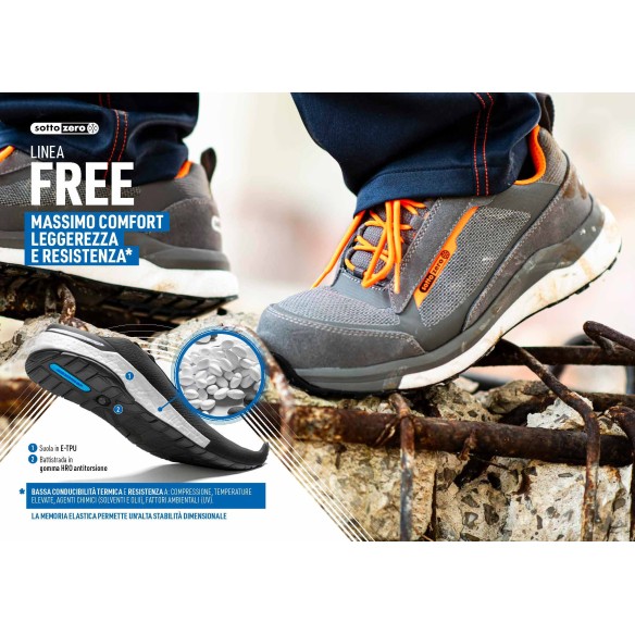 Scarpe Antinfortunistiche Sottozero SHUTTLE Grigio