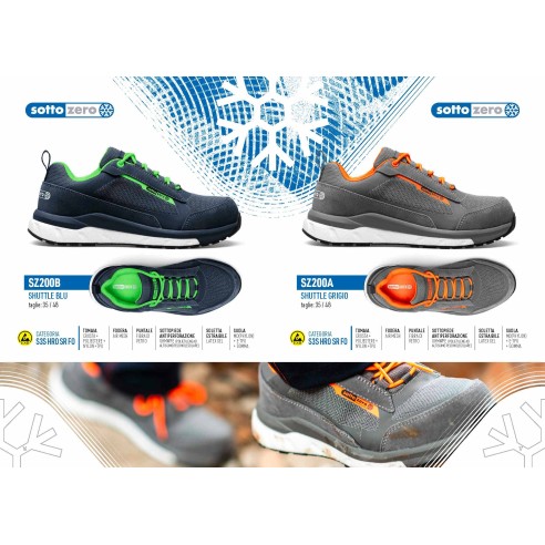 Scarpe Antinfortunistiche Sottozero SHUTTLE Grigio