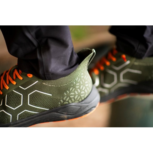 Scarpe Sottozero Flexifly Wave-in Verde/Arancio An