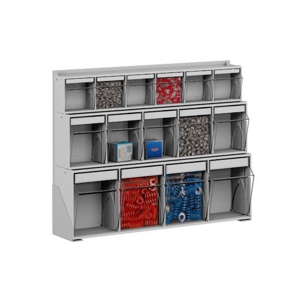 Porta Minuteria Cassetti da Fissare al Banco con 1