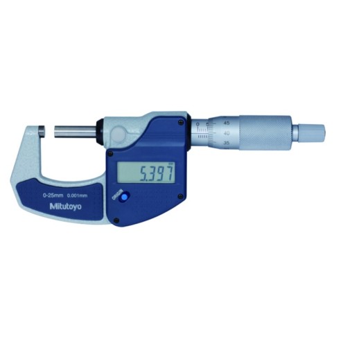 Mitutoyo 293-821-30 Micrometro digitale IP65 0-25 mm, senza uscita