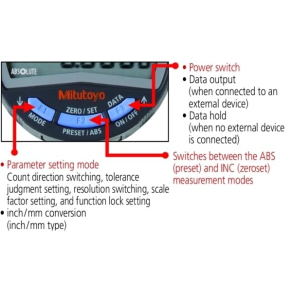 Mitutoyo 543-700B – Comparatore Digitale ABSOLUTE 