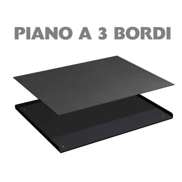 RIPIANO A 3 BORDI + GOMMA 54x36