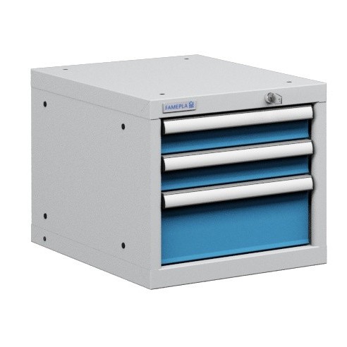 CASSETTIERA METALLO INDUSTRIALE OFFICINA 18 X 27 E