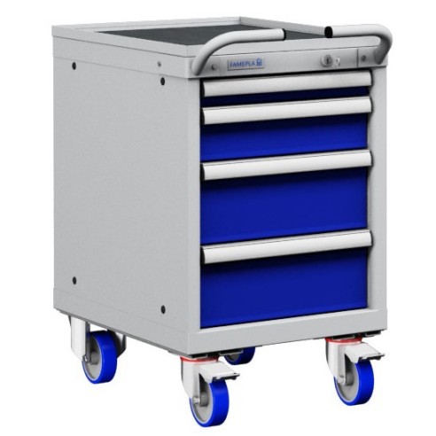 CASSETTIERA CON RUOTE CARRELLO PORTA UTENSILI 18x2