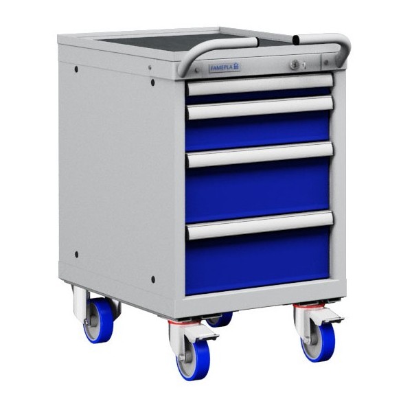 CASSETTIERA CON RUOTE CARRELLO PORTA UTENSILI 18x2