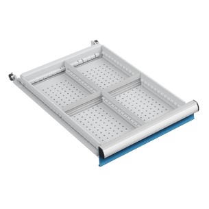 Divisorio fessurato per cassetti 18x27eh kit 1