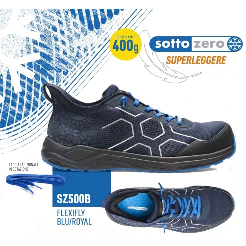 Scarpe Sottozero Flexifly Wave-in BLU royal Antinf