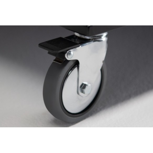 OUTLET Cassettiera metallica A1 nera RAL 9005 con 