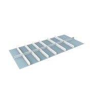 Divisorio fessurato per cassetto 78x36 kit 2