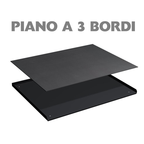 RIPIANO A 3 BORDI + GOMMA 78x36