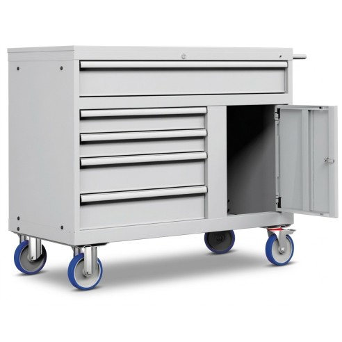 Carrello porta utensili 64x27 Eh con anta e 5 cass