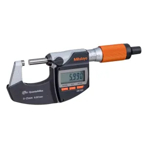 Mitutoyo 293-140-40 Micrometro digitale IP65 QuantuMike 0-25 mm, con uscita bidirezionale 2