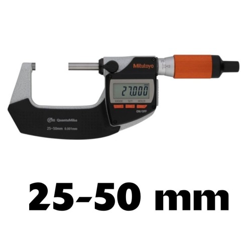 Mitutoyo 293-141-40 Micrometro digitale IP65 QuantuMike 25-50 mm, con uscita bidirezionale