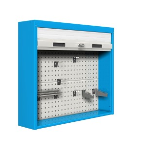 ARMADIO PORTAUTENSILI ATTREZZI CON SERRANDA L.937 x H.1114 mm DA PIANO 2