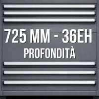 PROFONDITA' 725 mm 36Eh
